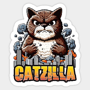 Catzilla S01 D04 Sticker